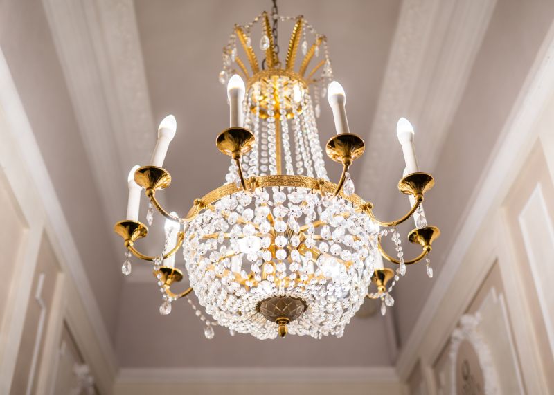 Chandelier Bulb Installation